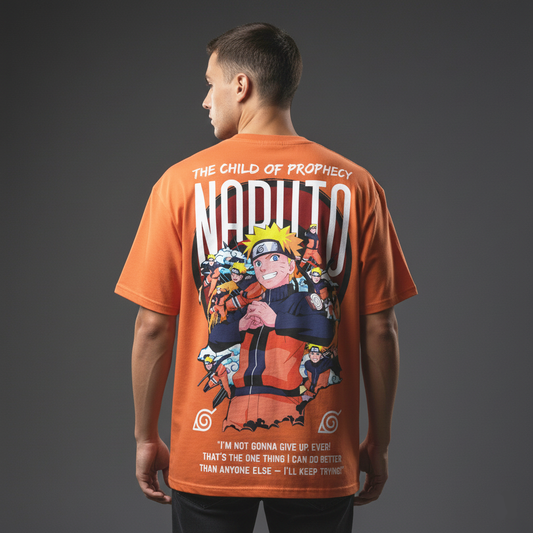 The Child of Prophecy Naruto Oversized T-Shirt