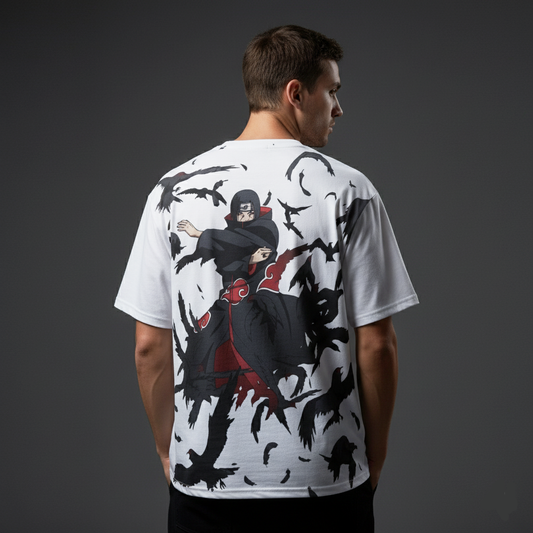 Itachi Uchiha Genjutsu Oversized T-Shirt
