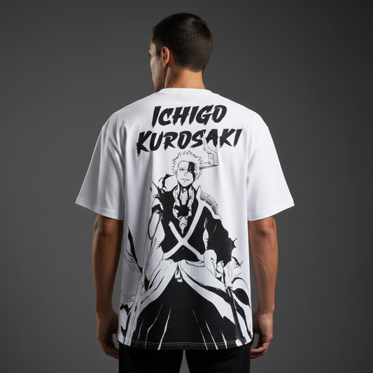 Ichigo Kurosaki Hollow Form Oversized T-Shirt