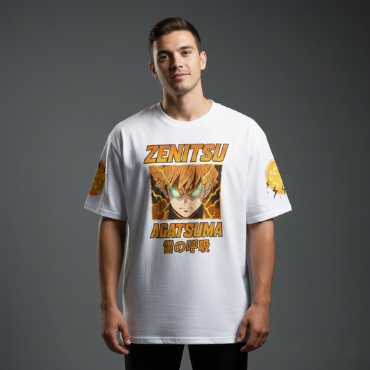 Zenitsu Thunder Form Oversized T-Shirt