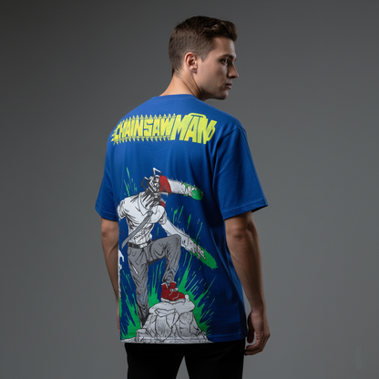 Chainsaw Devil Oversized T-Shirt