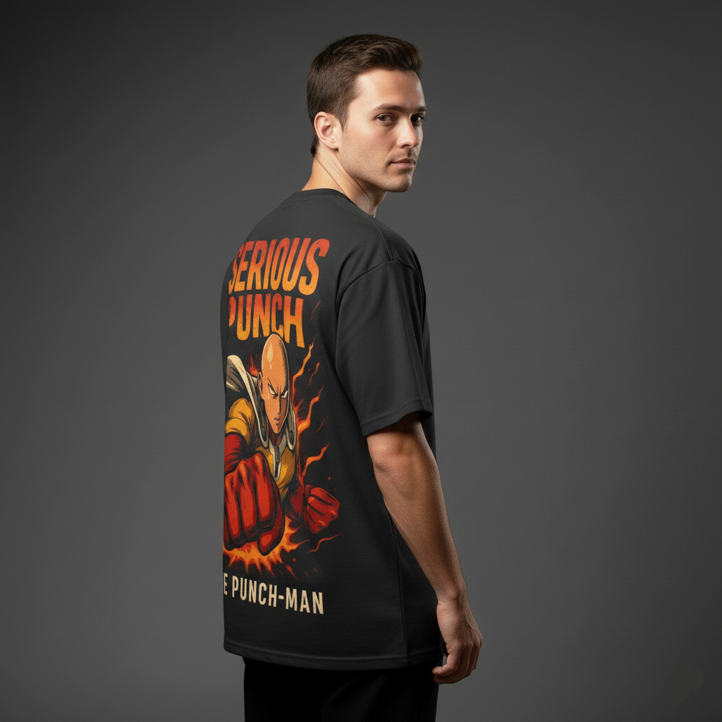 Serious Punch Oversized Tee