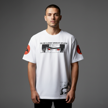Itachi Uchiha Sharingan Eyes Oversized T-Shirt