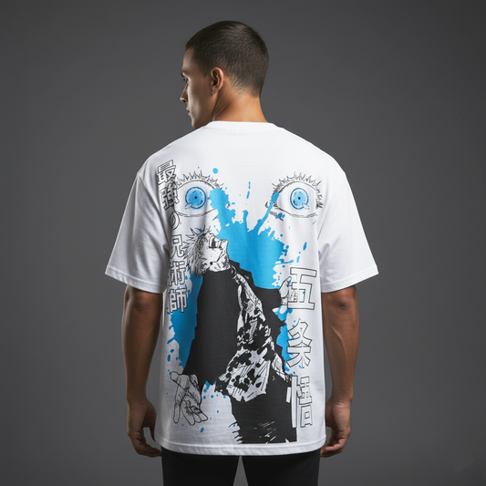 Gojo Six Eyes Oversized T-shirt
