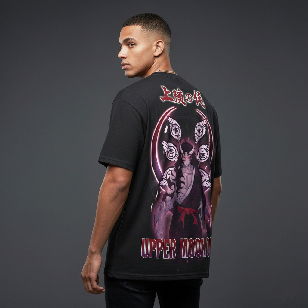 “Upper Moon One Oversized Tee Left Side Angle”