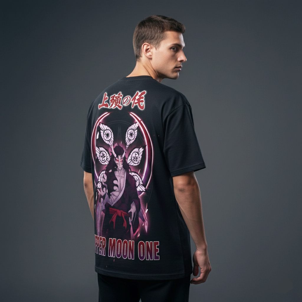 “Upper Moon One Oversized Tee Right Side Angle”