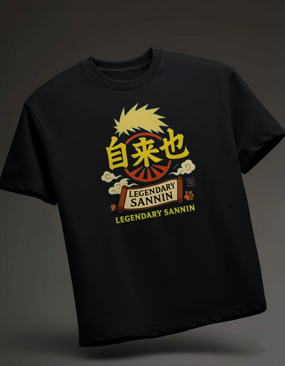 Jiraiya The Legendary Sannin Oversized T-Shirt