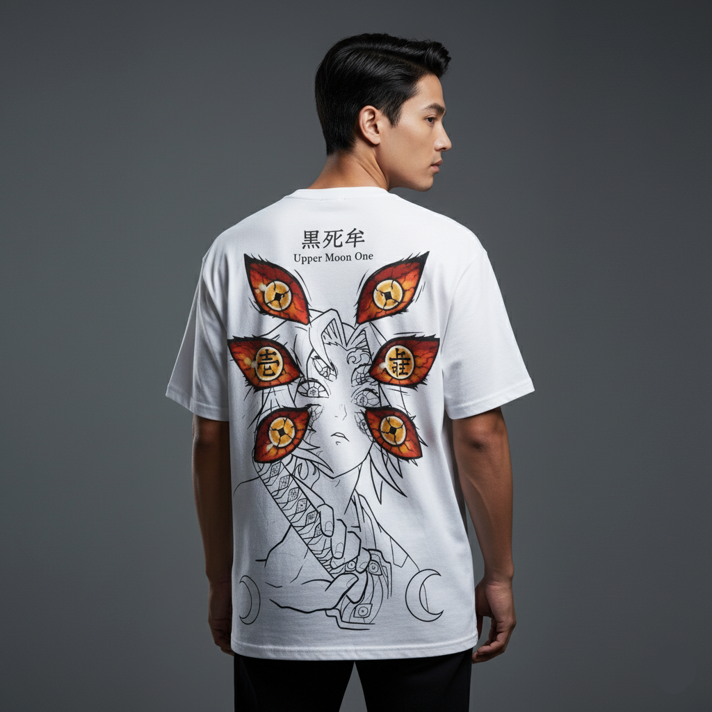 Kokushibo Oversized T-Shirt Back Print