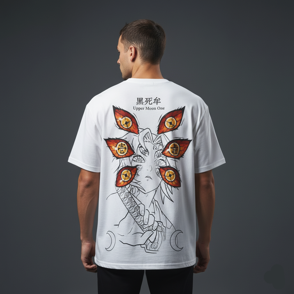 Kokushibo Oversized T-Shirt Back Print